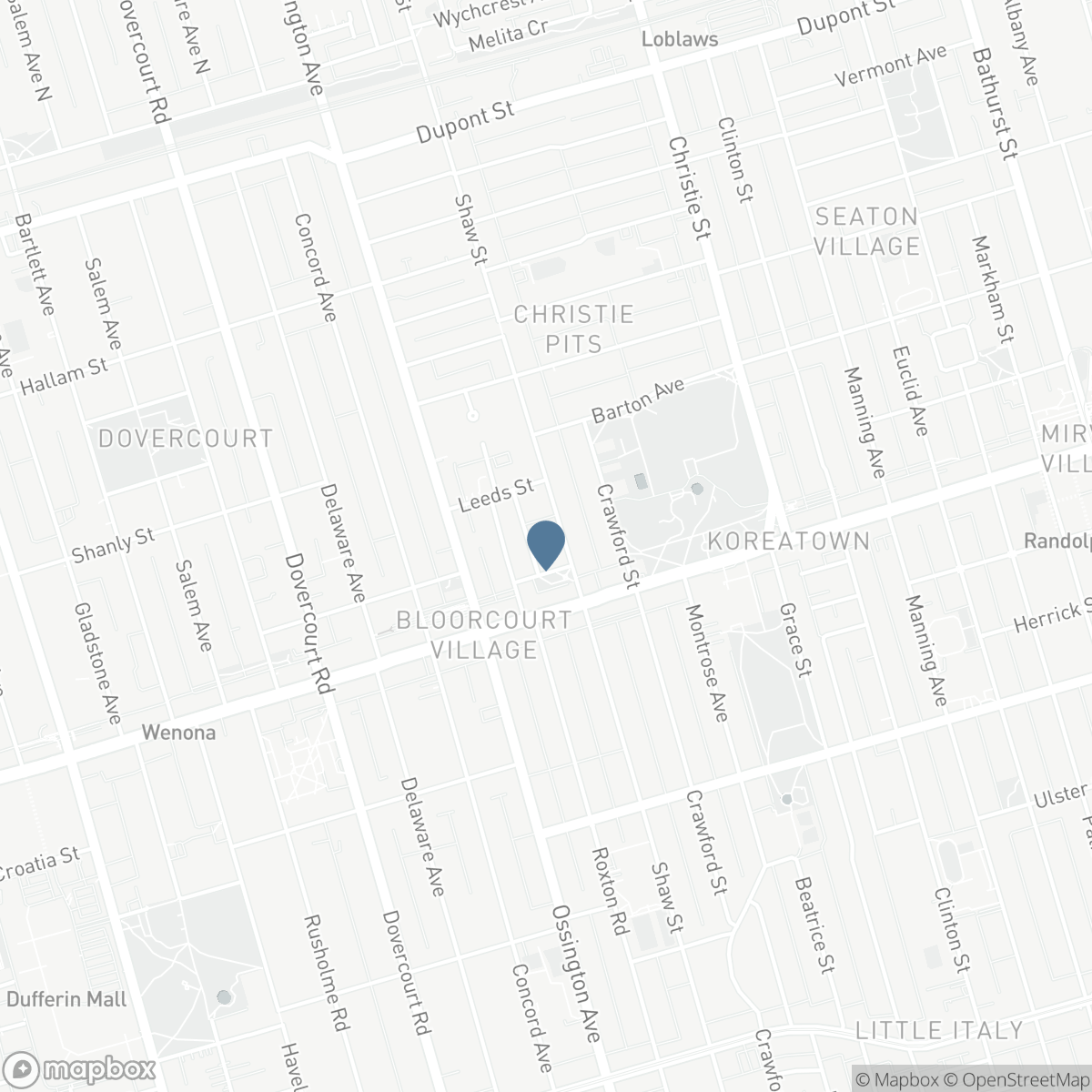778 SHAW STREET, Toronto, Ontario M6G 3M1